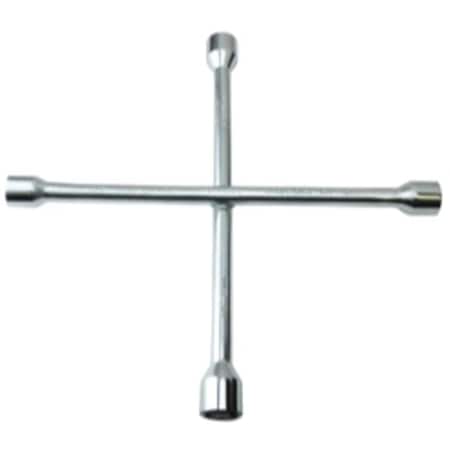 K-Tool International K Tool International KTI71941 Lugnut Wrench - 4 Way SAE & Metric Combo - 14 in. KTI71941